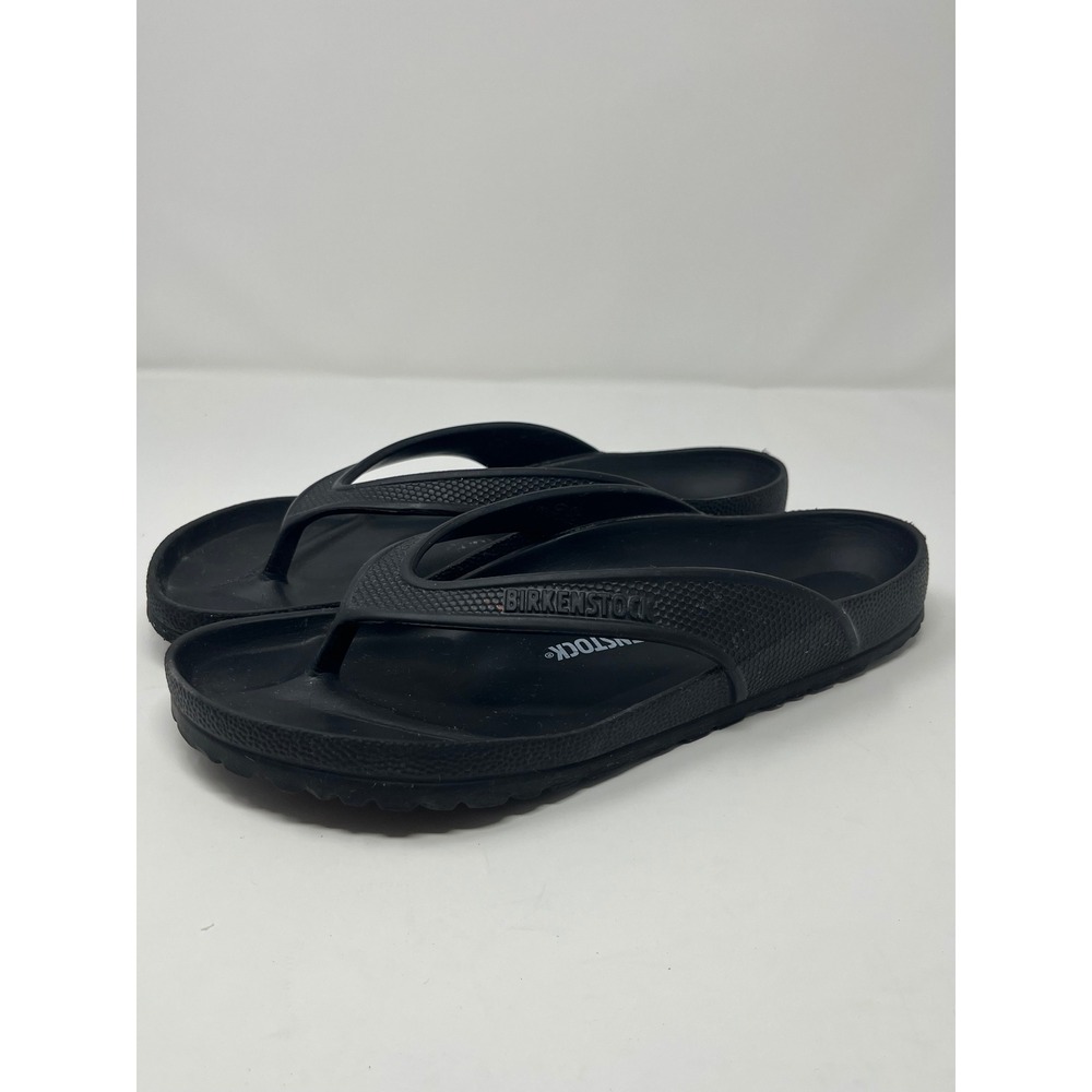 Birkenstock Gizeh EVA Waterproof Thong Sandals Womens 9 EU 39 Black Coastal